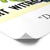 ポスター： Geraldineの「Desert Cactus」 ポスター (角)