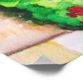 ポスター – Geraniums 威厳がある In (角)