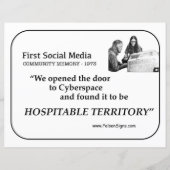 ポスター – Hospitable Territory (正面)
