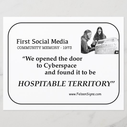 ポスター – Hospitable Territory (正面)