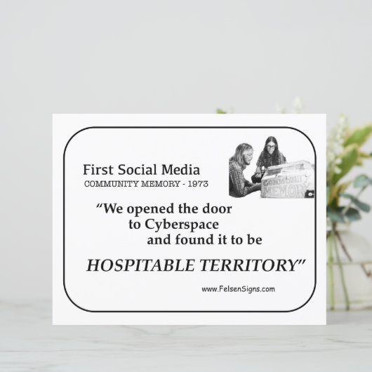 ポスター – Hospitable Territory (スタンド正面)