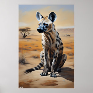 ポスター | Hyena |アート