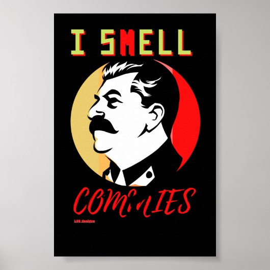 ポスター「I OIGHTS COMMIES 3 STALIN」 ポスター (正面)