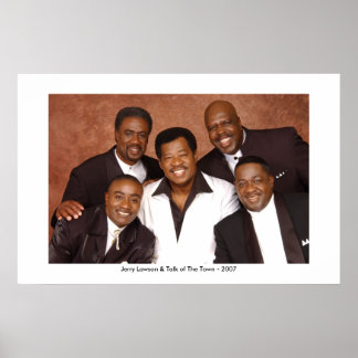 ポスター – Jerry Lawson & Talk of the Town - 2007