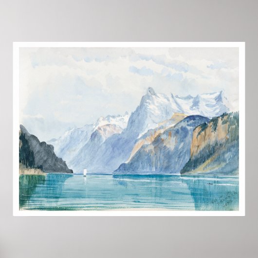 ポスター： JOHN SINGER SARGENT : BAY OF URI ポスター (正面)