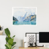 ポスター： JOHN SINGER SARGENT : BAY OF URI ポスター (ホームオフィス)