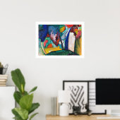 ポスター： KANDINSKY ：滝 ポスター (ホームオフィス)