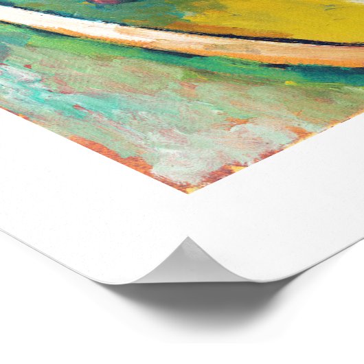 ポスター： KANDINSKY ：滝 ポスター (角)