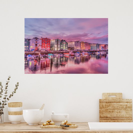 ポスター – Landscape Norway Scandinavia (キッチン)