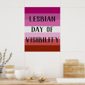 ポスター – Lesbian国際的 Day (キッチン)