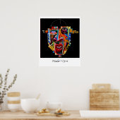 ポスター： Mascara by Flavio Rossi ポスター (キッチン)