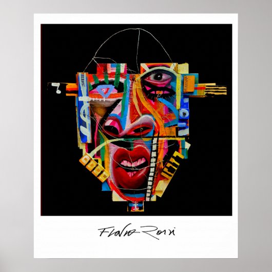 ポスター： Mascara by Flavio Rossi ポスター (正面)