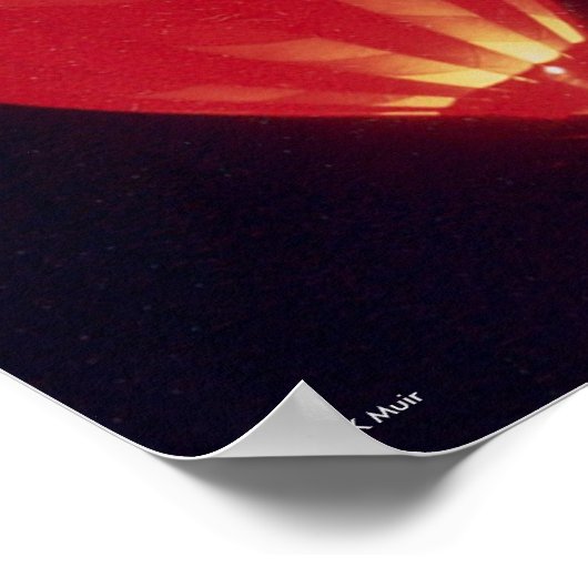 ポスター – Morning Glow (角)