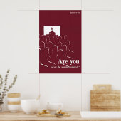 ポスター NATO 警告を真剣に受け止めていますか (キッチン)