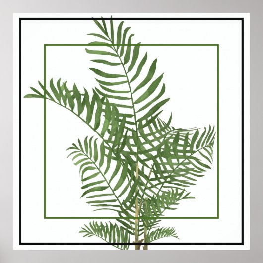 ポスター – Palm 24インチx 24インチ (正面)