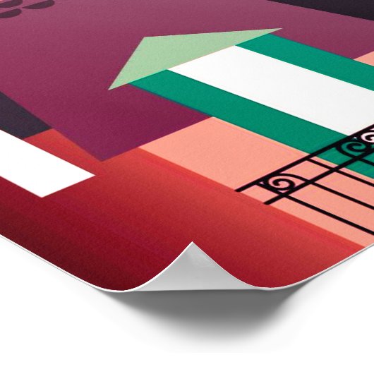 ポスター – Paris France (角)