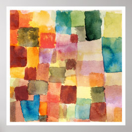 ポスター： PAUL KLEE ：無題： 1914 ポスター