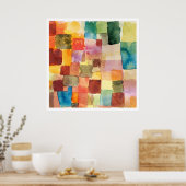 ポスター： PAUL KLEE ：無題： 1914 ポスター (キッチン)