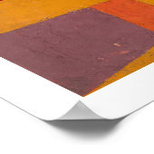 ポスター： PAUL KLEE : JOYFUL MOUNTAIN LANDSCAPE ポスター (角)