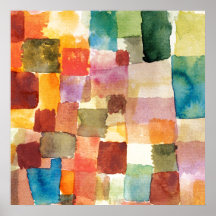 ポスター： PAUL KLEE : UNTITLED, 1914