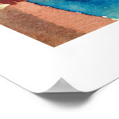 ポスター： PAUL KLEE : UNTITLED, 1914 ポスター (角)