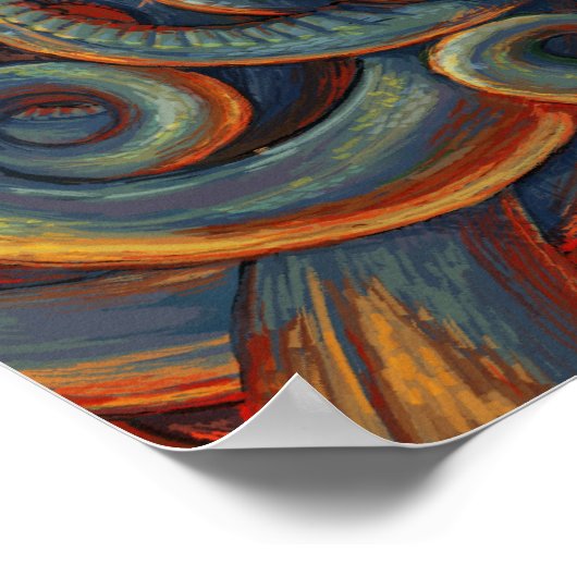 ポスター – Petrification (角)