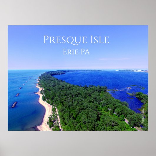 ポスター – Preque Isle Erie PA (正面)