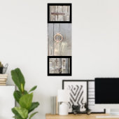 ポスター： puertas y cierres ポスター (ホームオフィス)