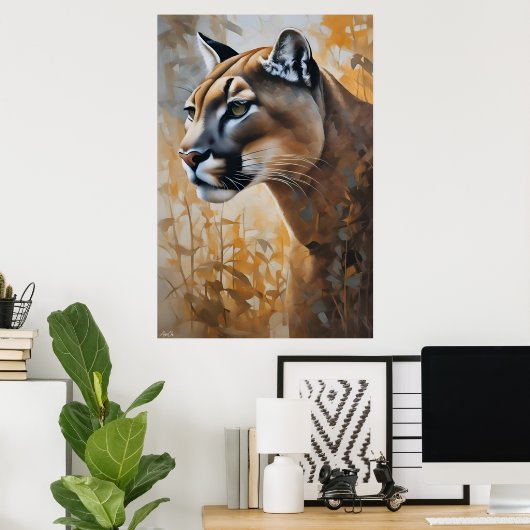 ポスター | Puma |アート (ホームオフィス)