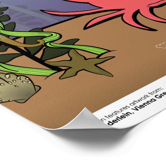 ポスター – Scuba Cat - Buelton.Art (角)