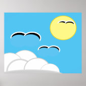 ポスター – Seagulls Soaring (正面)