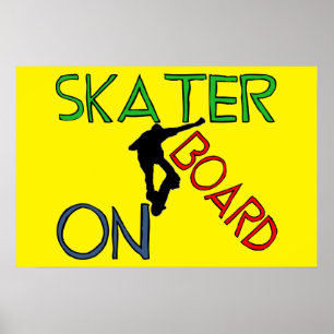 ポスター – Skater On Board