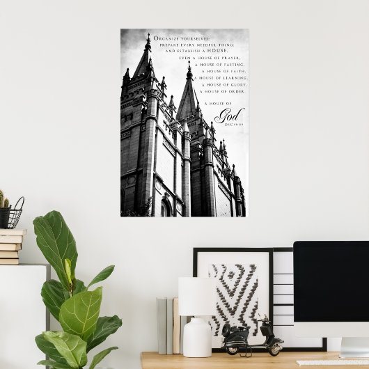 ポスター – SLC LDS Temple 3 (ホームオフィス)