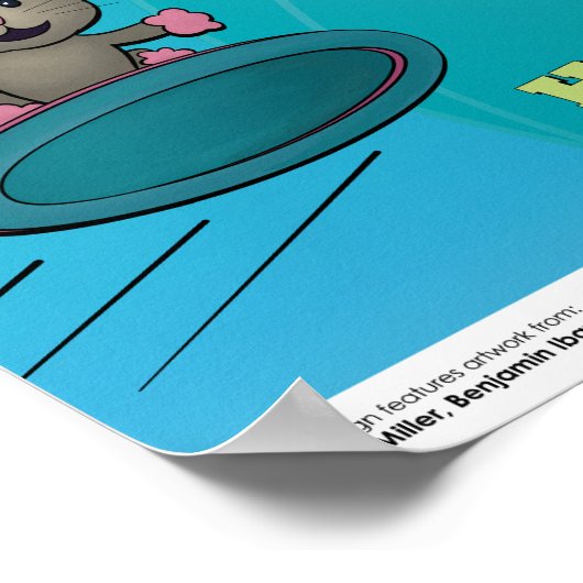 ポスター – Sporty Sky (角)