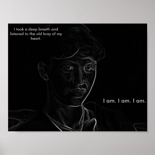 ポスター – Sylvia Plath (正面)