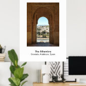 ポスター – The Alhambra Granada, Andalusia，スペイン (ホームオフィス)