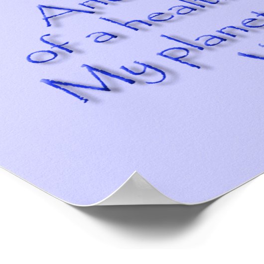 ポスター – The Planet Earth Praping (角)