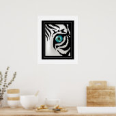 ポスター – Tiger 20インチx 24インチ (キッチン)