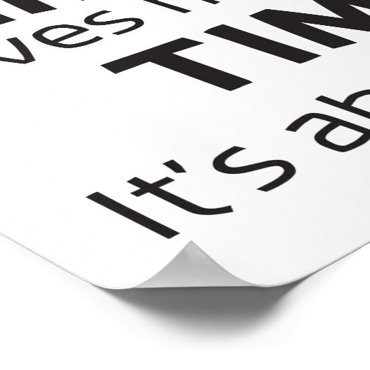 ポスター – Time Proverbs (角)