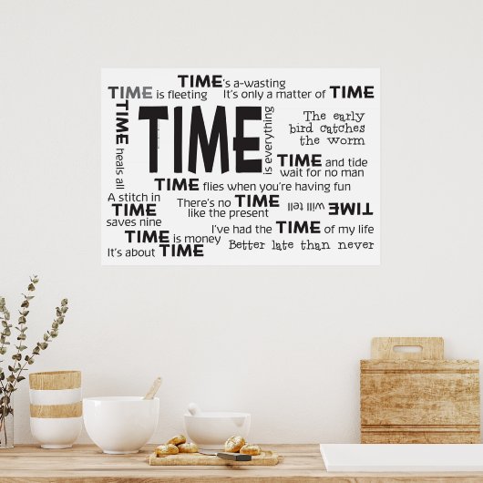 ポスター – Time Proverbs (キッチン)