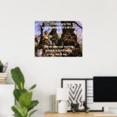 ポスター – Trees of Wisdom with Ent引用文 (ホームオフィス)