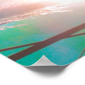 ポスター「TurquoiseMidday」 ポスター (角)