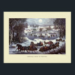 ポスター： VINTAGE CHRISTMAS ：セントラルパークニューヨーク ポスター<br><div class="desc">ポストカード：ヴィンテージクリスマス：セントラルパーク：ニューヨーク</div>