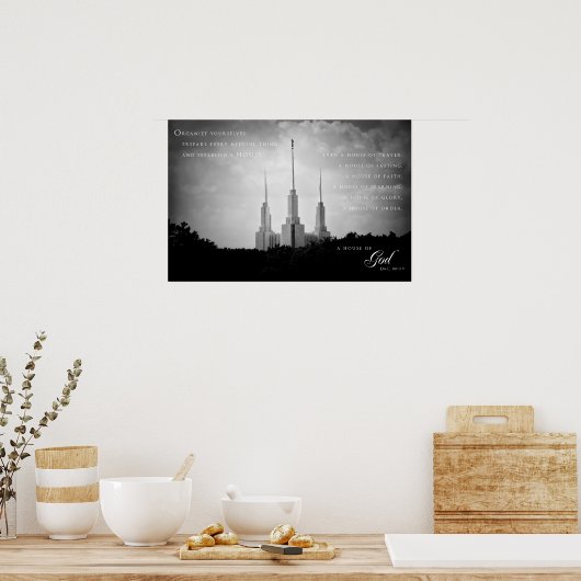 ポスター – Washington DC LDS Temple 3 (キッチン)