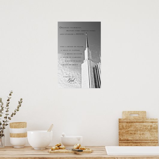 ポスター – Washington DC LDS Temple 4 (キッチン)