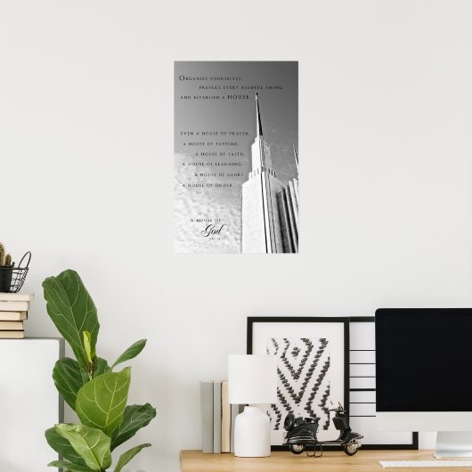 ポスター – Washington DC LDS Temple 4 (ホームオフィス)