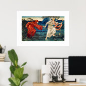 ポスター： WILLIAM MORRIS : TAPESTRY 1909 ポスター (ホームオフィス)