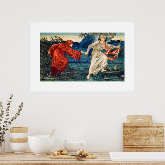 ポスター： WILLIAM MORRIS : TAPESTRY 1909 ポスター (キッチン)