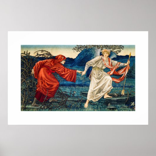 ポスター： WILLIAM MORRIS : TAPESTRY 1909 ポスター (正面)