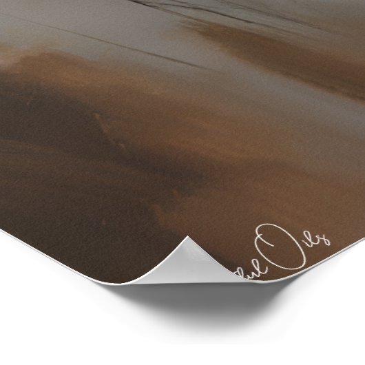 ポスター | Wolf |油Artstyle (角)